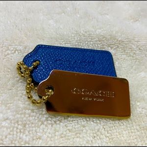COACH - signature blue - KEYTAG